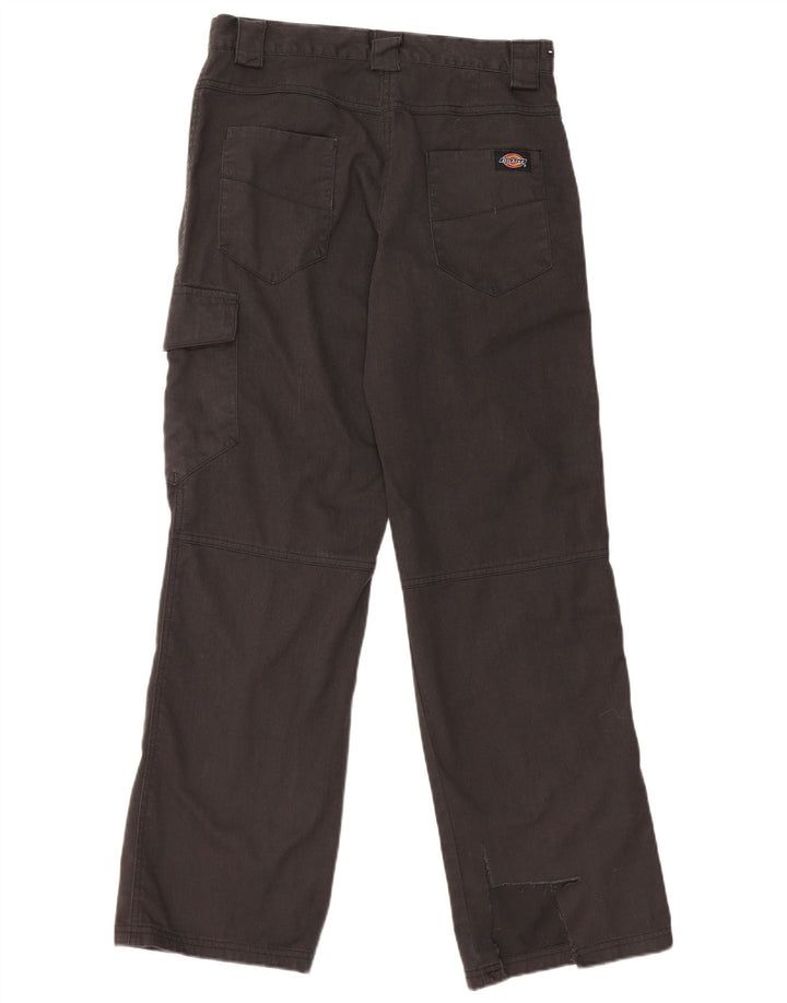 Dickies ženske ravne kargo hlače US 10 srednje W28 L31 sive