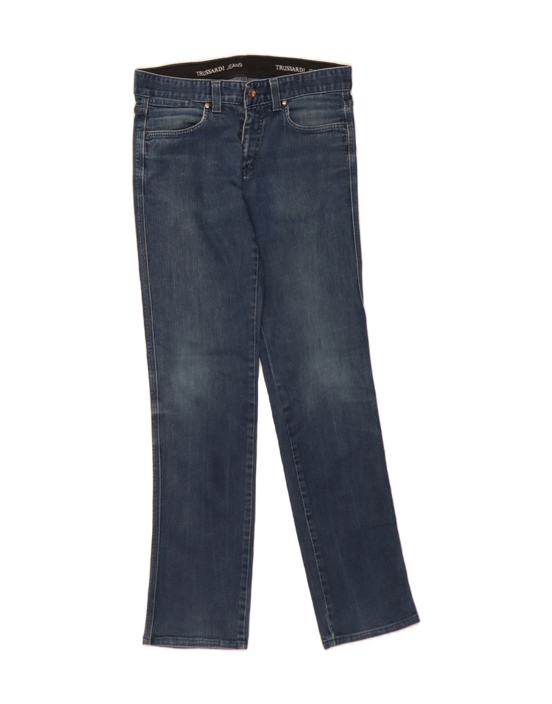 TRUSSARDI Mens Slim Jeans W29 L32 Blue Cotton Vintage Trussardi and Second-Hand Trussardi from Messina Hembry 