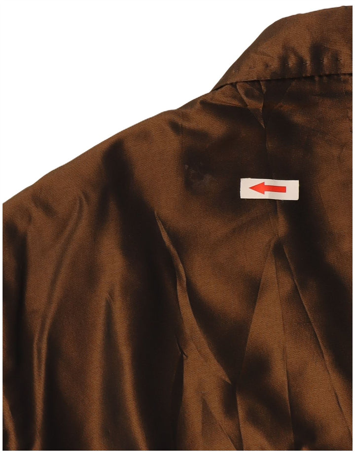 Dolce & Gabbana muška jakna sa 2 gumba IT 50 veliki smeđi poliester