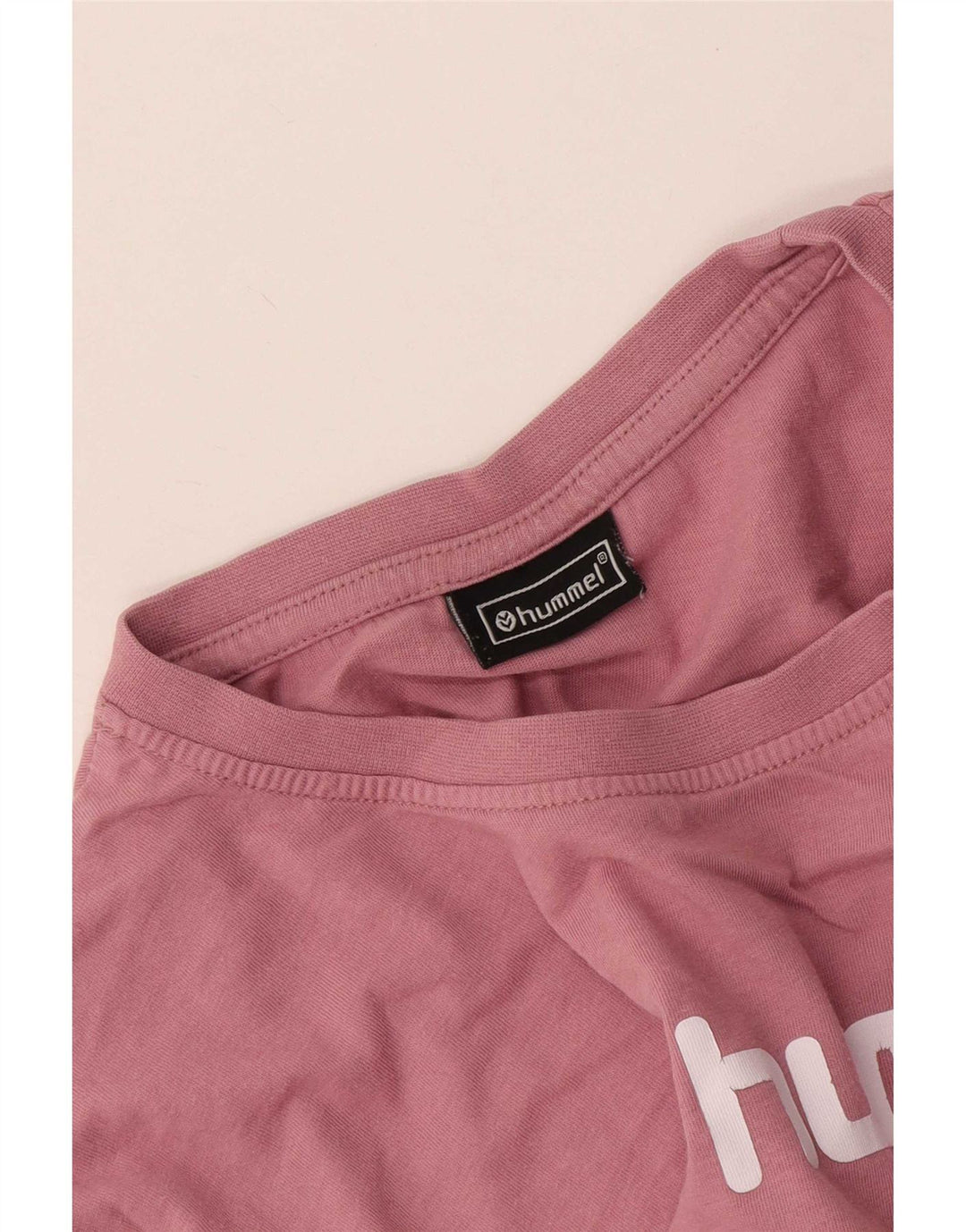 Velika ružičasta muška majica s grafičkim motivima Hummel