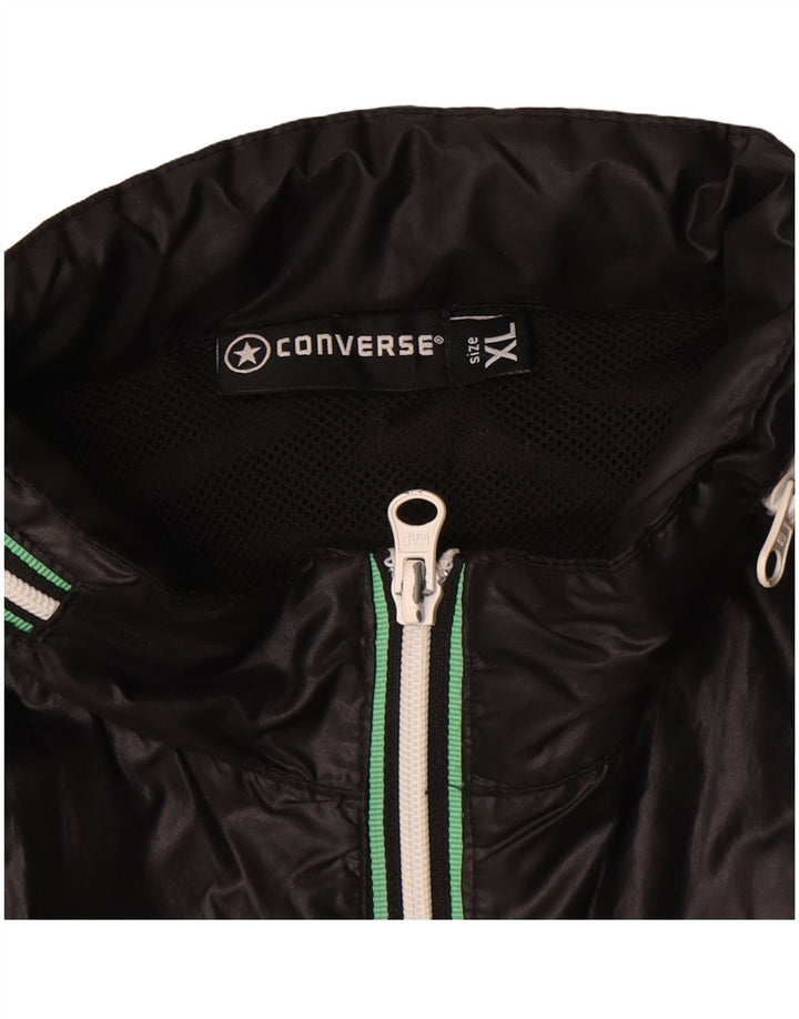 Converse muška vjetrovka jakna UK 42 XL crni poliester