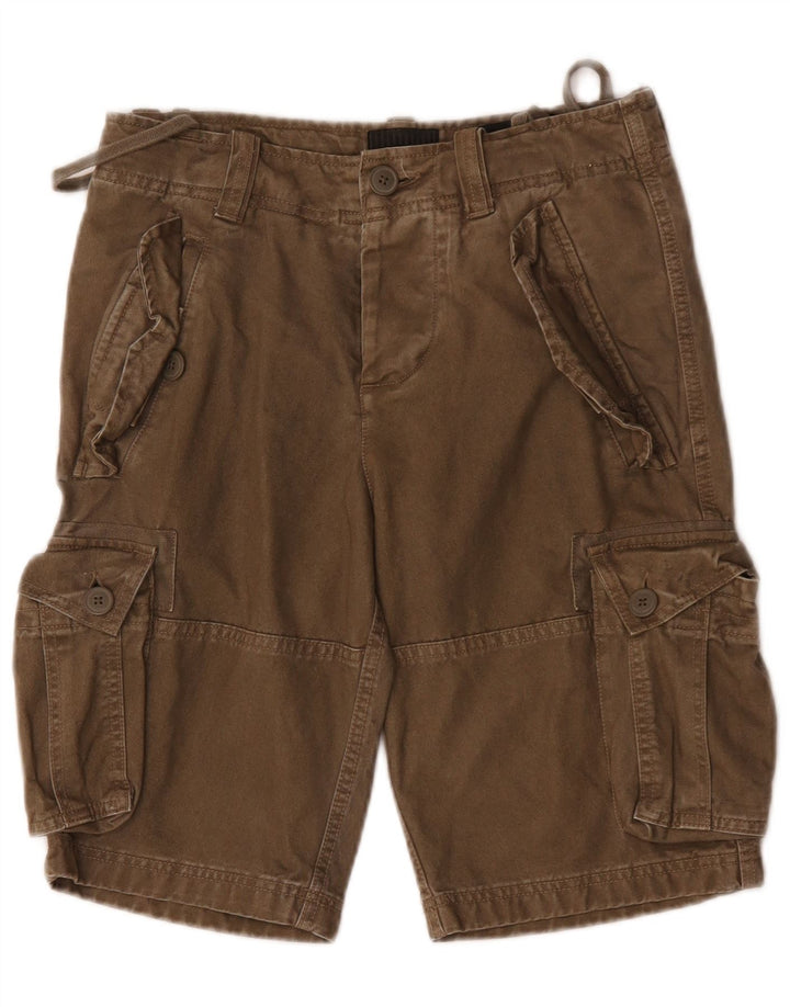 Superdry muške kargo kratke hlače W29, mali smeđi pamuk