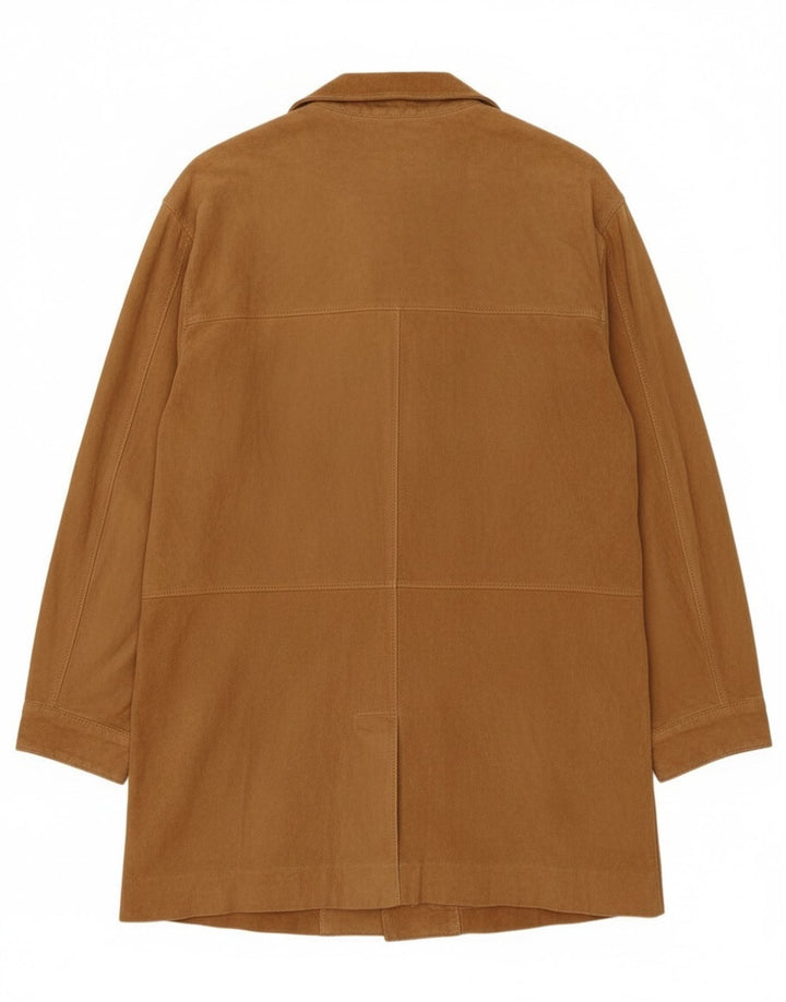 Vintage ženski kaput od antilop kože IT 42 srednje bež kože