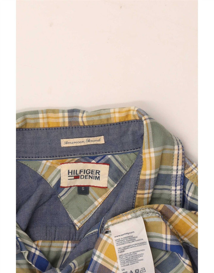 Tommy Hilfiger muška košulja, mali raznobojni karirani pamuk