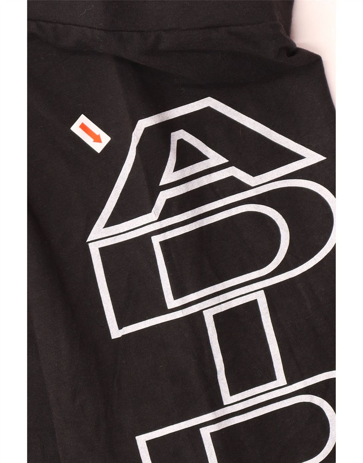 ADIDAS ženske kratke sportske hlače s grafičkim motivima UK 18 XL, crni pamuk