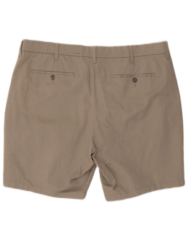 Marks & Spencer muške kratke chino hlače standardnog kroja 2XL W42 bež pamuk