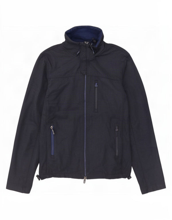 Superdry muška Windtrekker jakna vjetrovka UK 42 XL tamnoplavi poliester