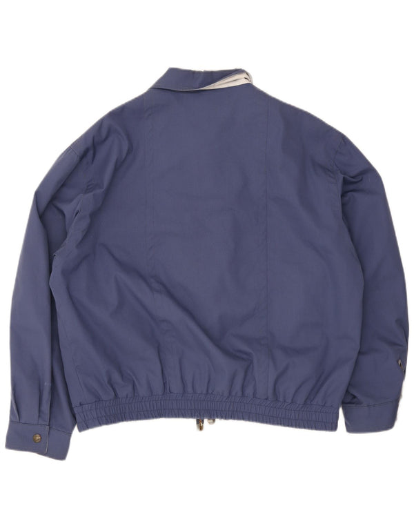 Vintage muška bomber jakna UK 38 srednje tamnoplava