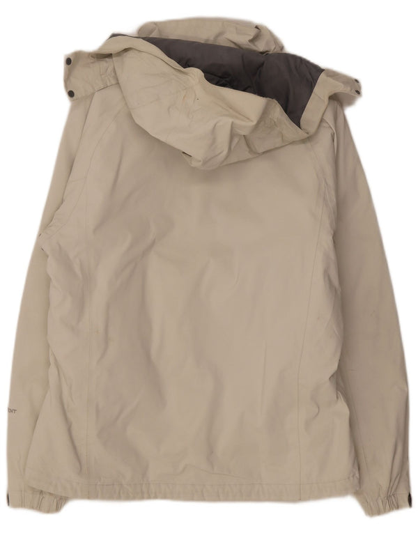 The North Face ženska vjetrovka s kapuljačom UK 16 Large Off White