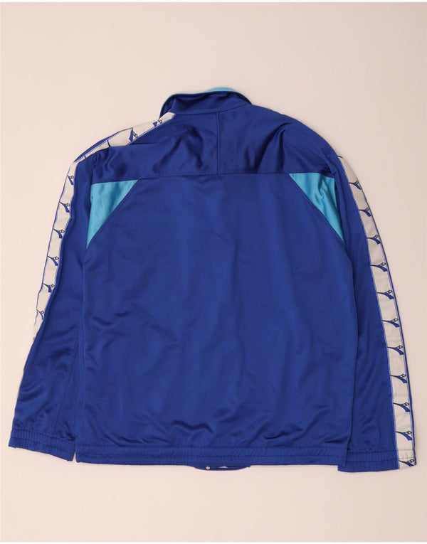 Diadora muška trenirka s grafičkim motivima, gornja jakna UK 44 XL, plava boja