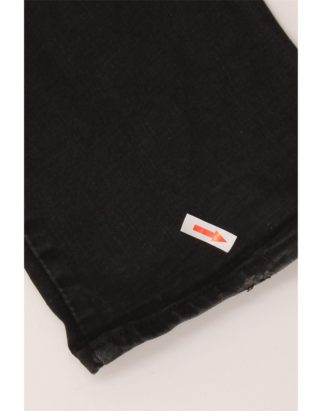 LEVI'S Ženske 725 traperice visokog struka W25 L32 crni pamuk