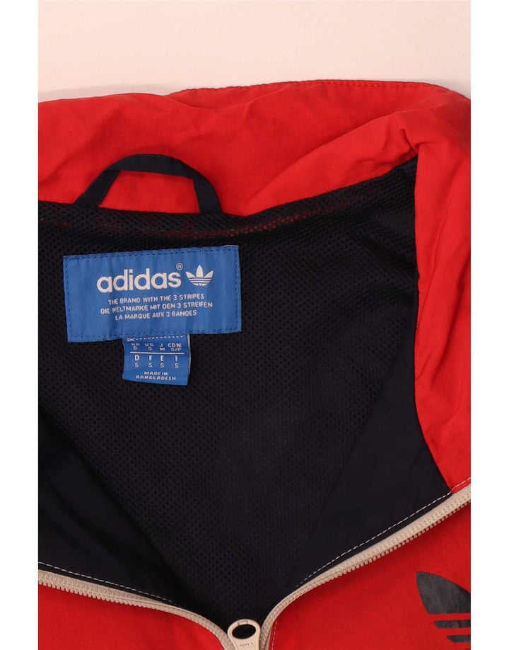 Adidas muška trenirka s grafičkim motivima, mala tamnoplava jakna u boji