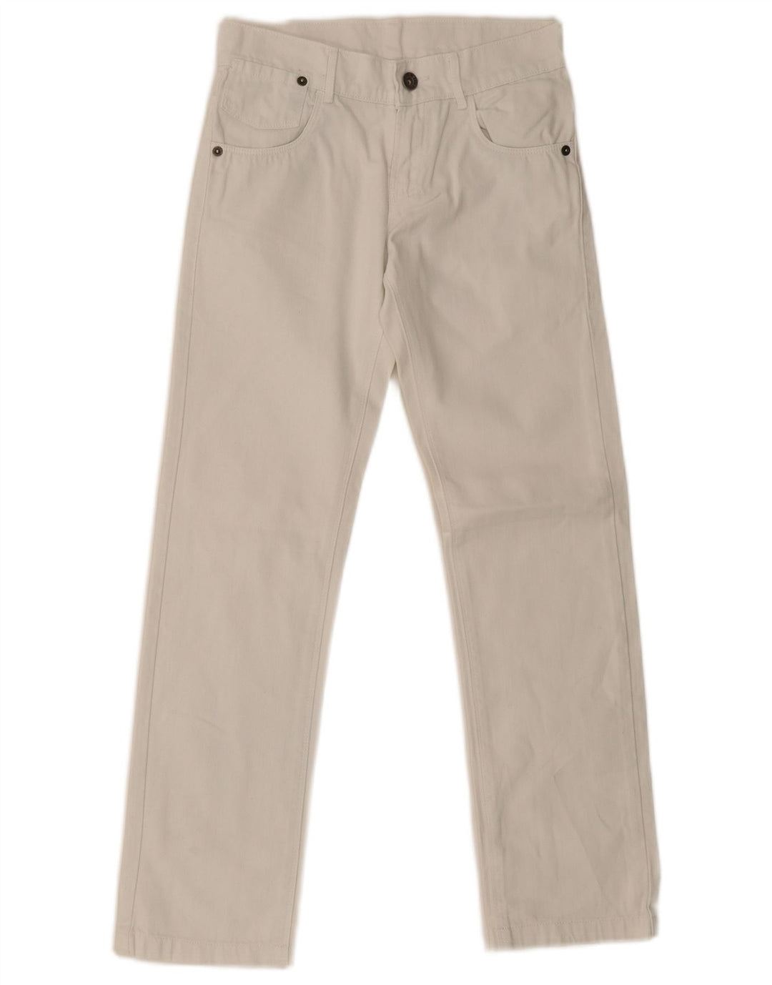 Ravne traperice Levi's Boys 9-10 godina W26 L26 Bijele