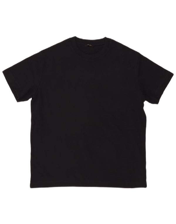 MASSIMO DUTTI Muška majica kratkih rukava srednje tamnoplava