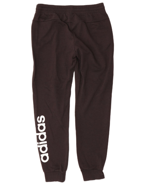 Adidas Ženske grafičke trenirke, hlače Joggers UK 12/14 srednje crne