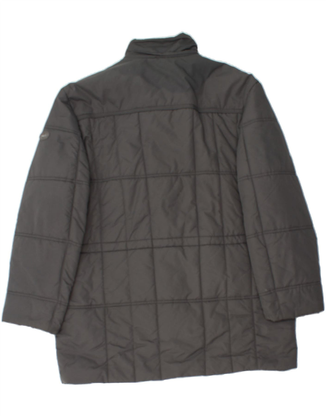 WAMPUM Mens Padded Coat UK 44 2XL Grey Polyamide Vintage Wampum and Second-Hand Wampum from Messina Hembry 