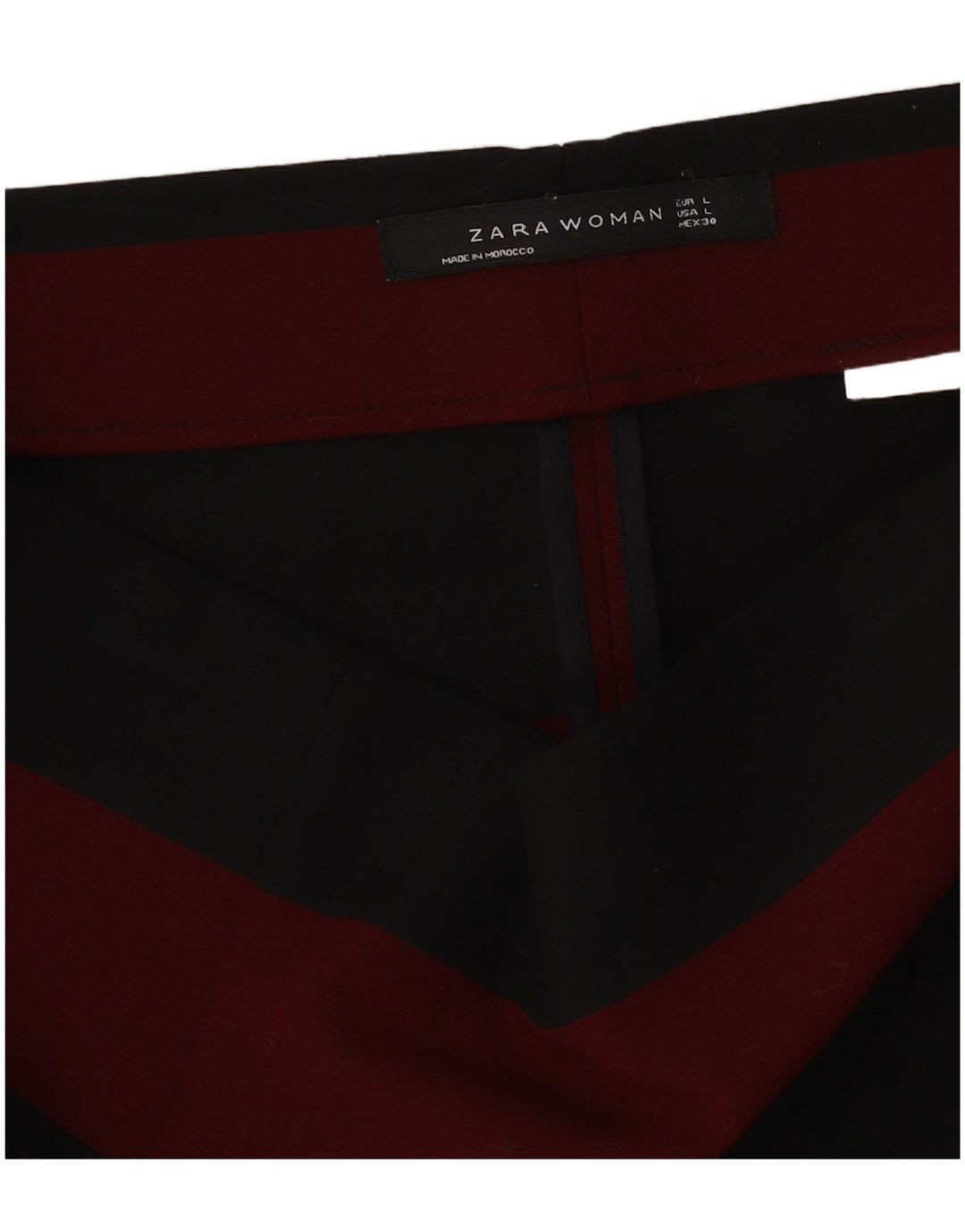 Zara ženska mini suknja velika W30 crna na pruge