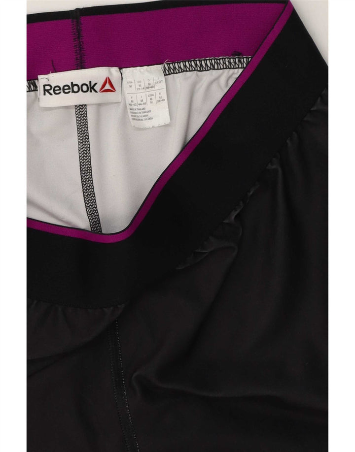 Reebok ženske grafičke tajice UK 12/14 srednje crne boje