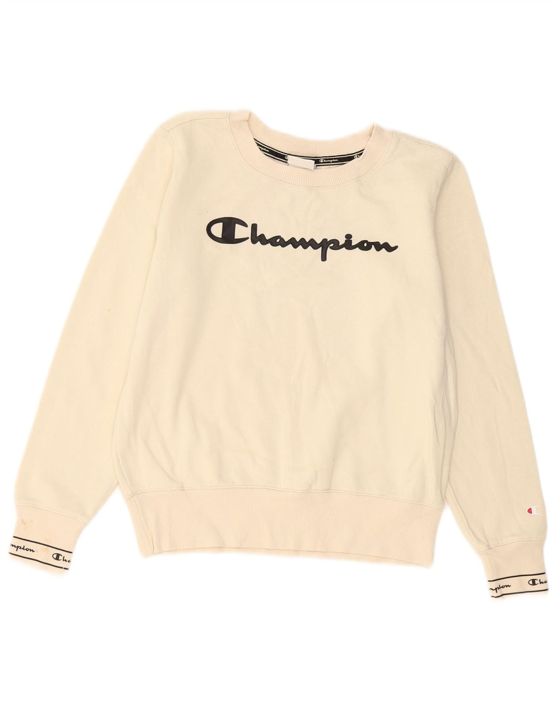 Champion Ženska prekomjerna trenirka s grafičkim motivima UK 10 Small Off White
