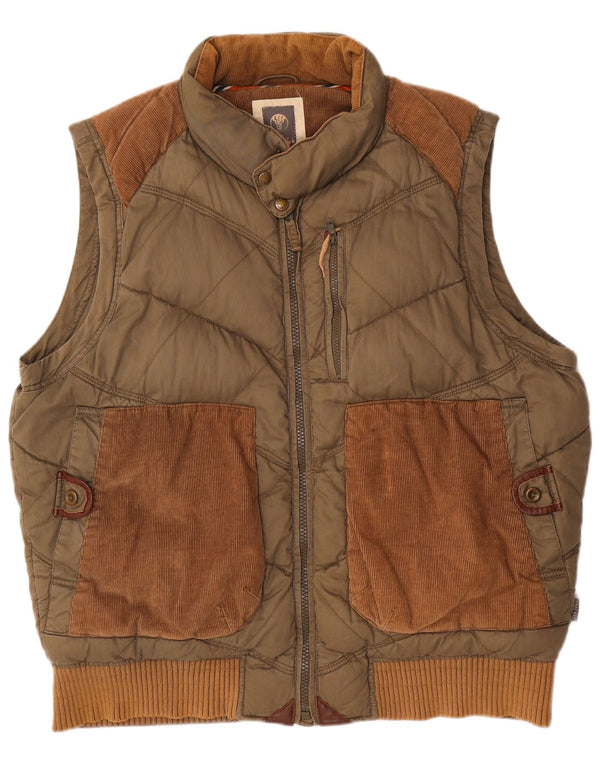 Fat Face muška podstavljena jakna UK 42 XL smeđi pamuk u boji