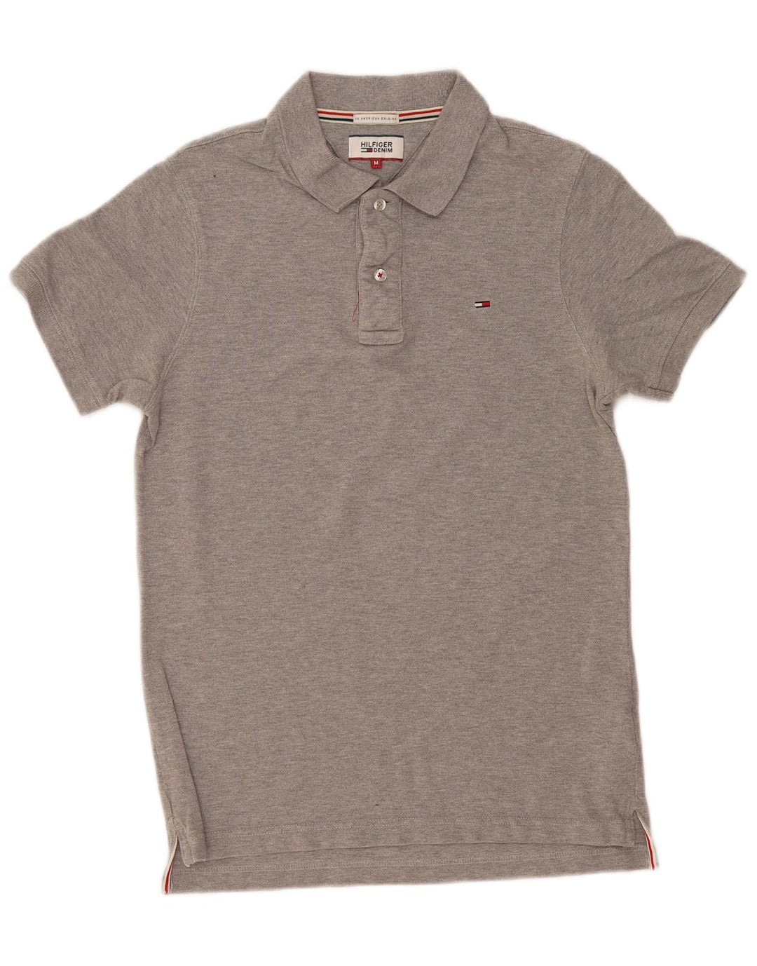 Tommy Hilfiger muška polo majica srednje sivi pamuk