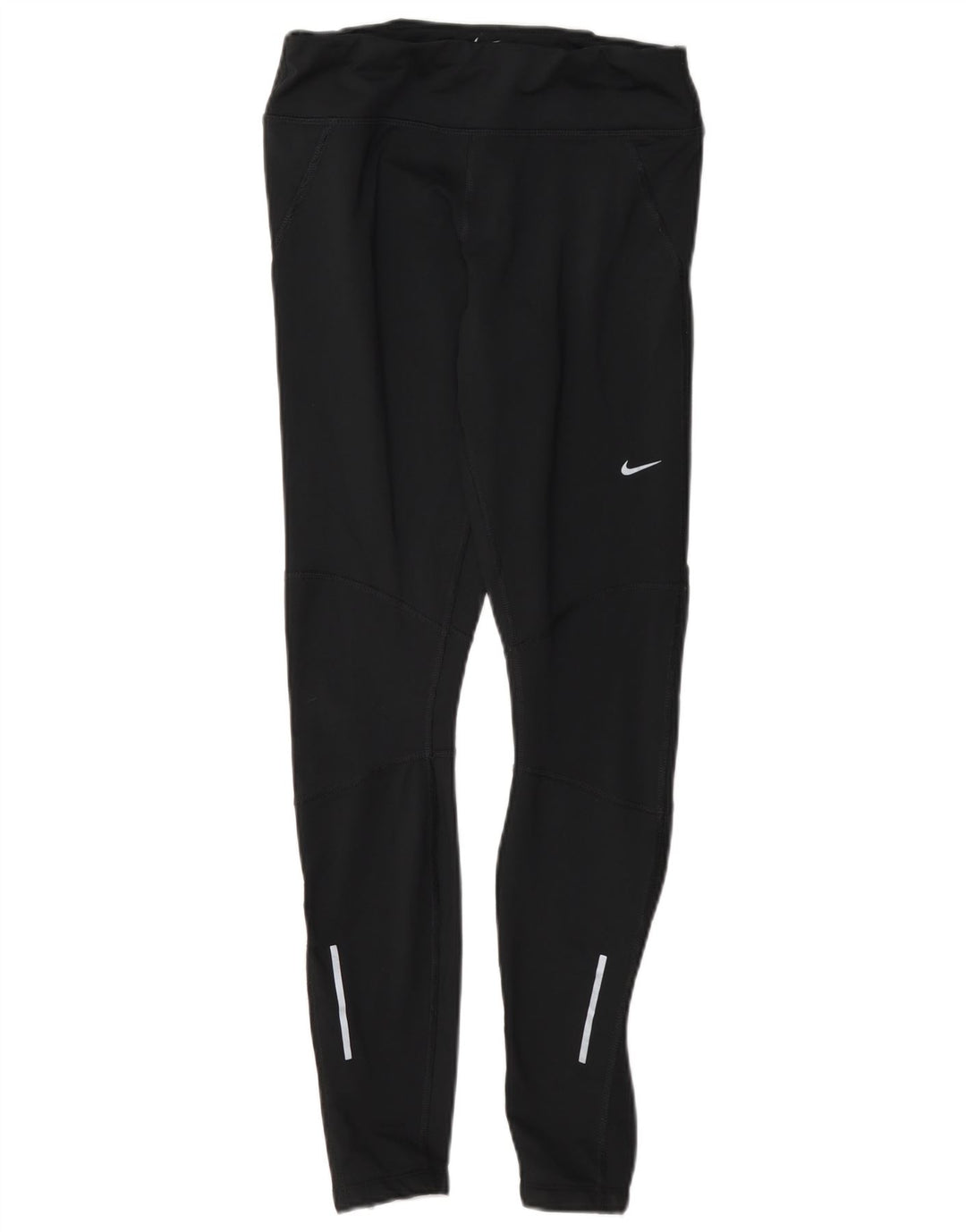 Nike Ženske Dri Fit Leggings UK 8 Male crne poliesterske