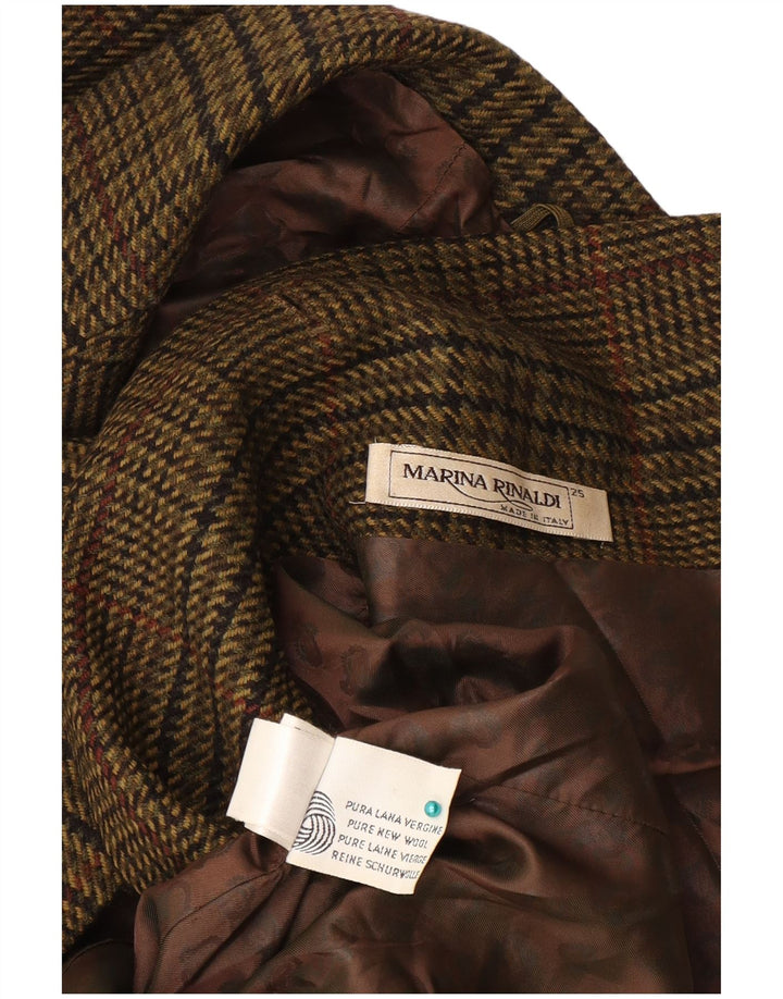 Marina Rinaldi, ženski blejzer jakna, veličina 25, velika kaki guma