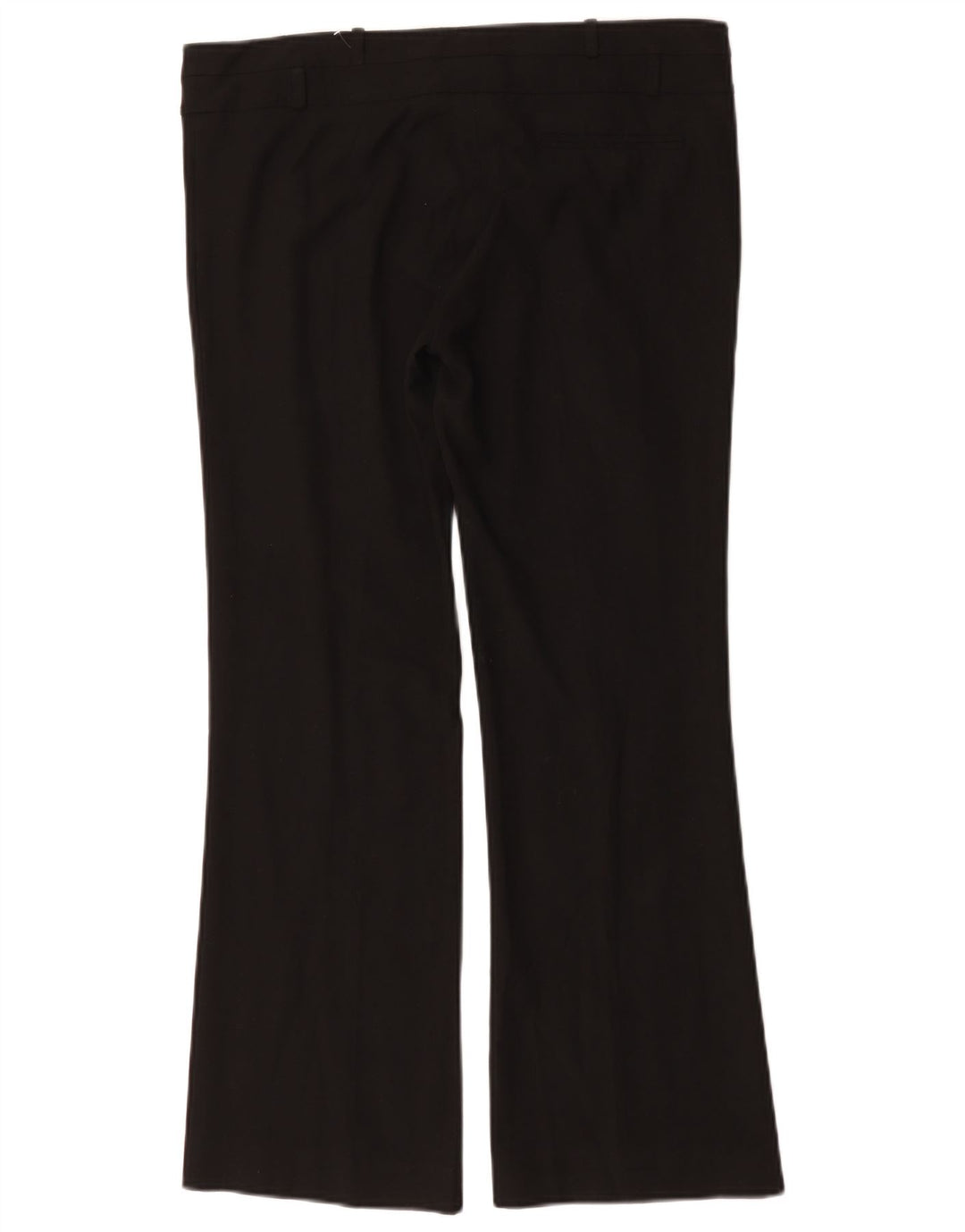 Ženske ležerne hlače Oasis Bootcut UK 12 srednje W34 L29 crni poliester