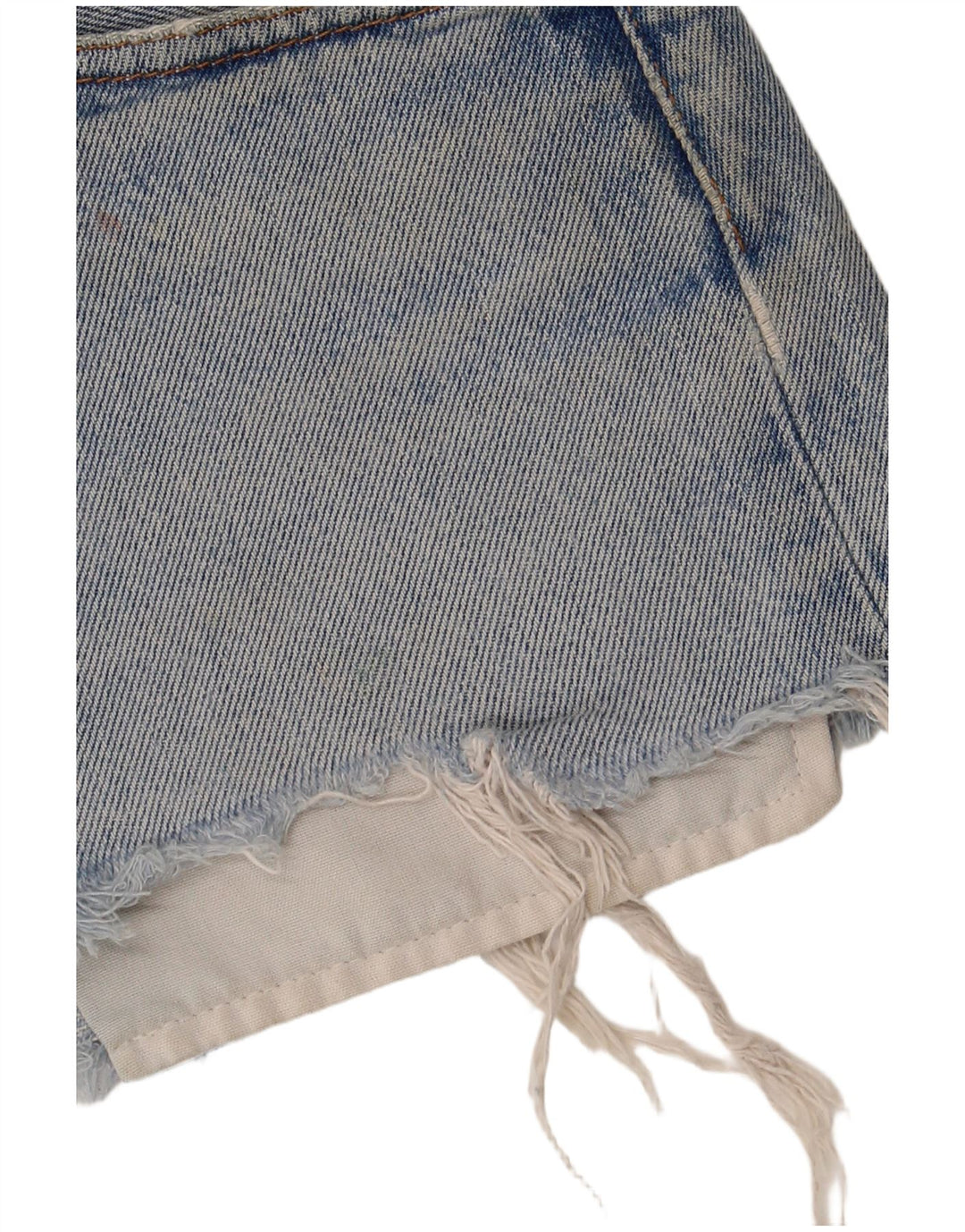 Levi's ženska 501 opuštena mini traper suknja W31 srednje plavi pamuk