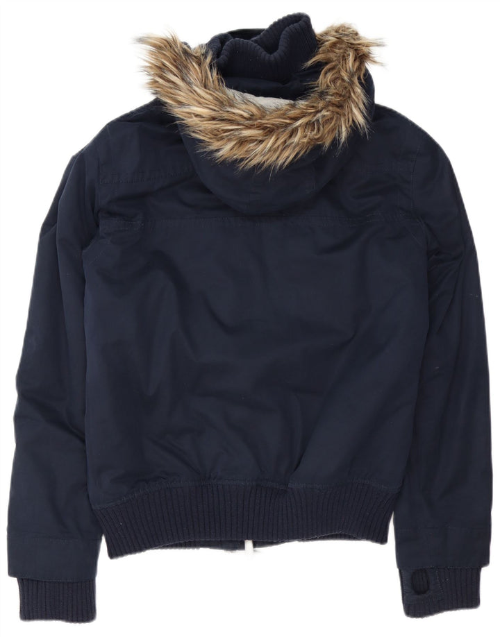 Superdry Mens The Windbomber bomber jakna s kapuljačom UK 38 srednje tamnoplava