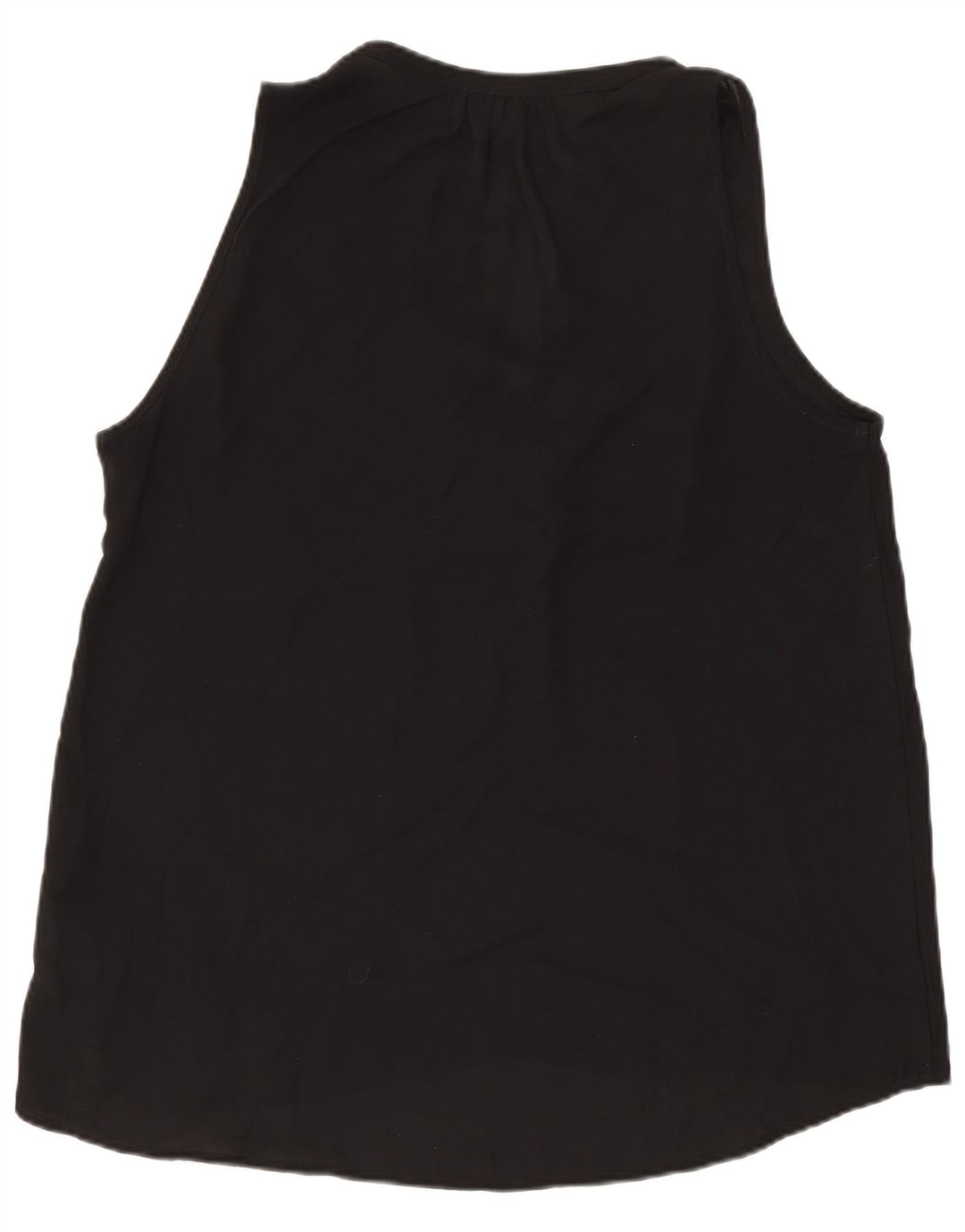 J. Crew Ženska 365 prevelika bluza bez rukava UK 10 Mala crna