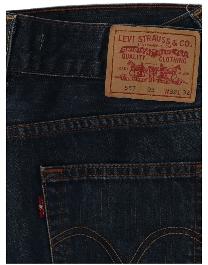 Levi's ženske 557 Bootcut traperice W32 L32 plavi pamuk