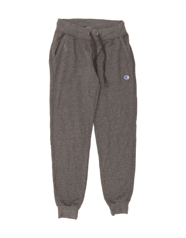 CHAMPION Womens Tracksuit Trousers Joggers UK 10 Small  Grey Polyester Vintage Champion and Second-Hand Champion from Messina Hembry 