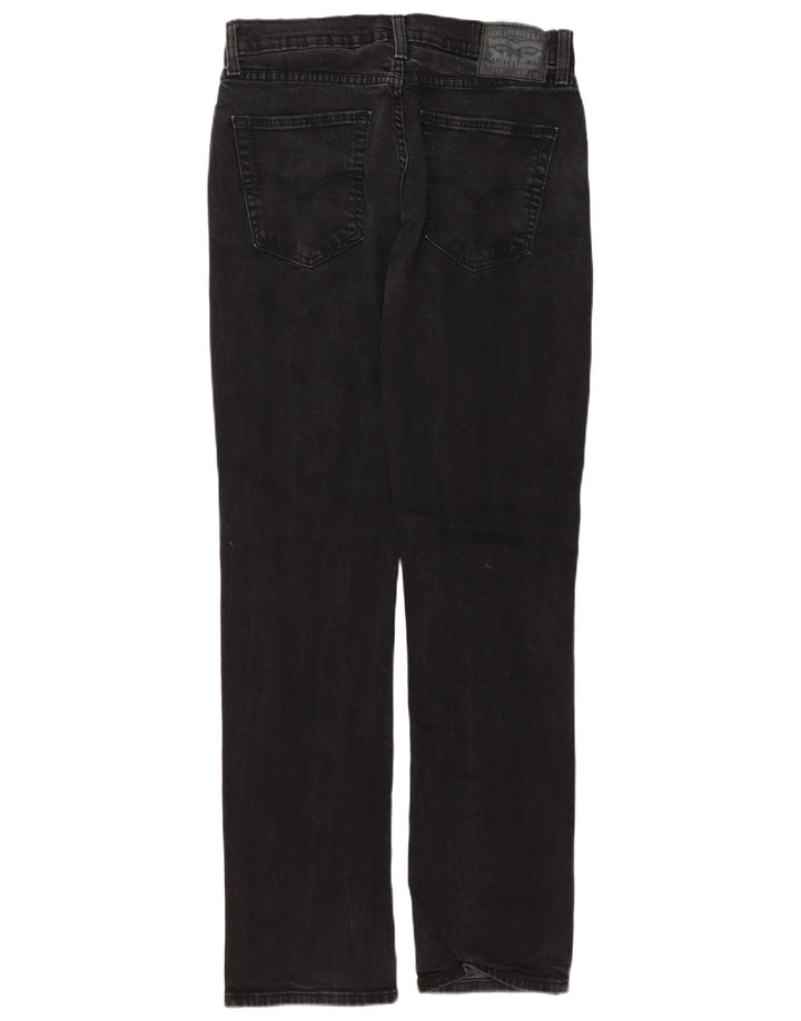 Levi's muške 514 ravne traperice W33 L34 crni pamuk