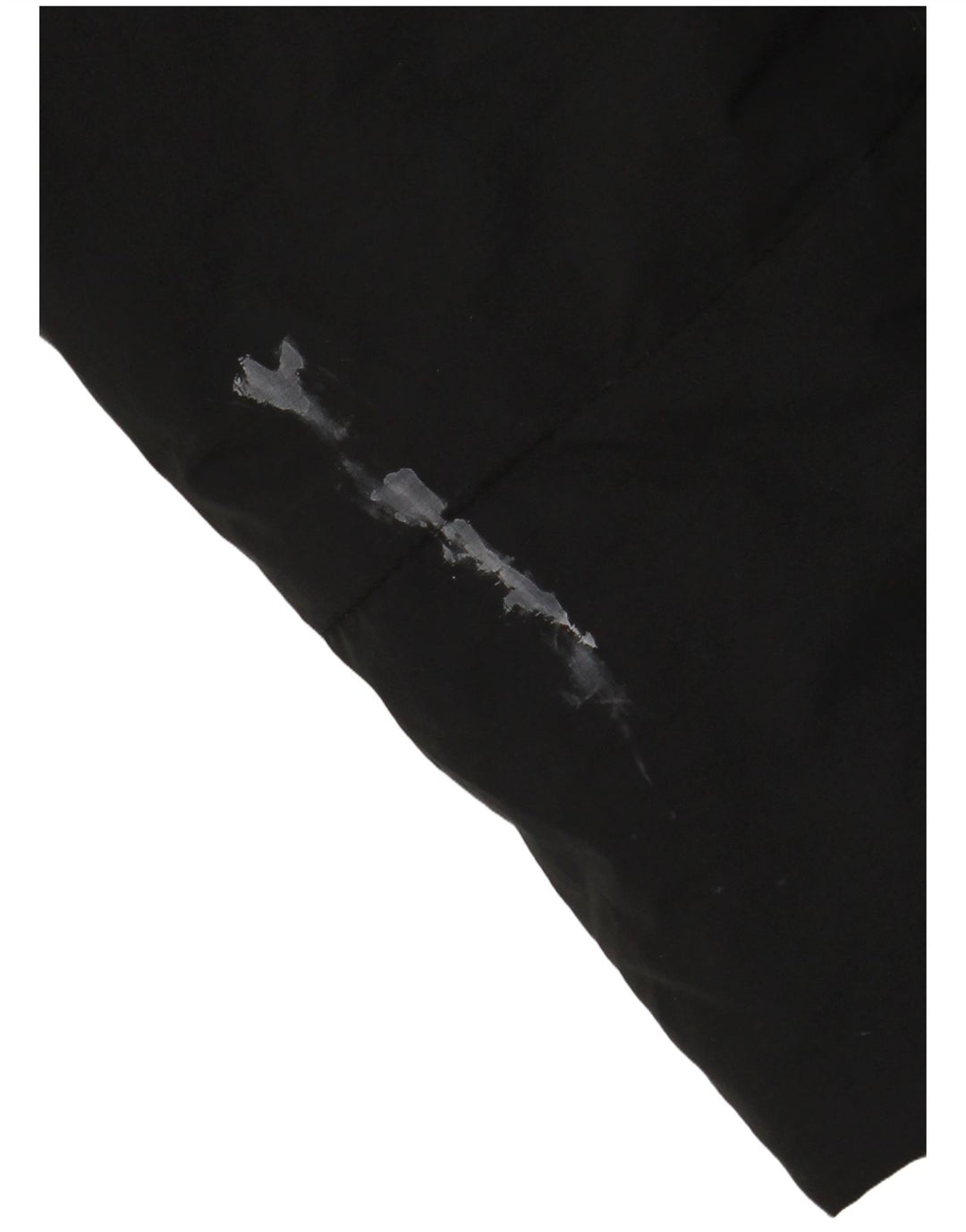 ADIDAS ženska velika jakna s kapuljačom i podstavljenom podstavom UK 10, mali crni poliester