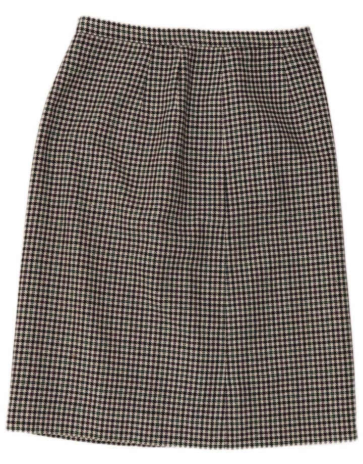 STRONE HOUSE Ženska ravna suknja srednje veličine W30, višebojna houndstooth