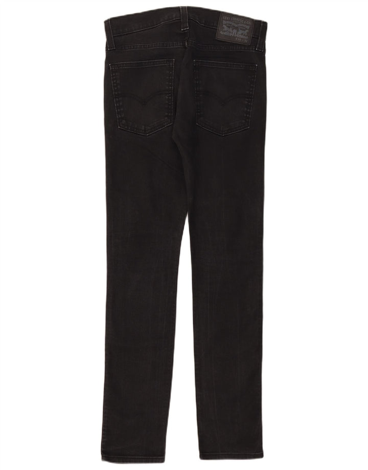 Levi's ženske uske traperice W30 L29 crni pamuk