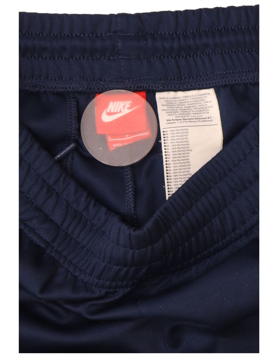 Male muške hlače za trenirku Nike tamnoplave poliesterske boje