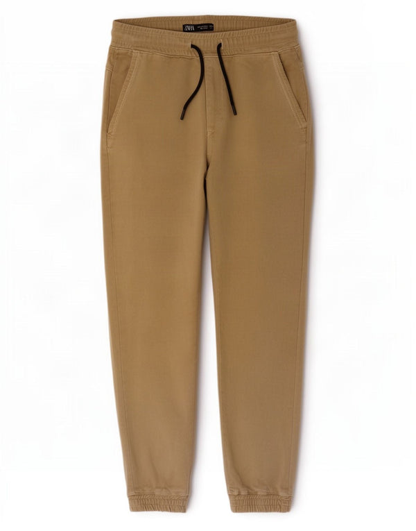 Zara muška trenirka Hlače Joggers male bež boje