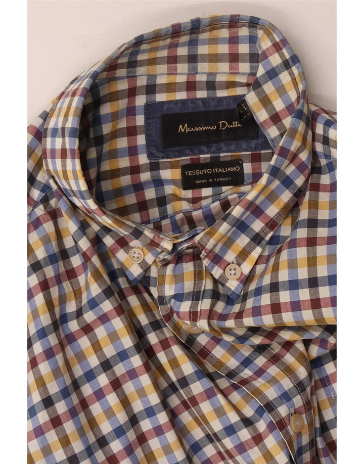 Massimo Dutti muška košulja Large Multicolored Gingham