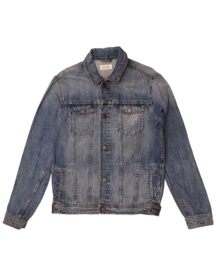 Jack & Jones muška traper jakna UK 36 Mala plava pamuk