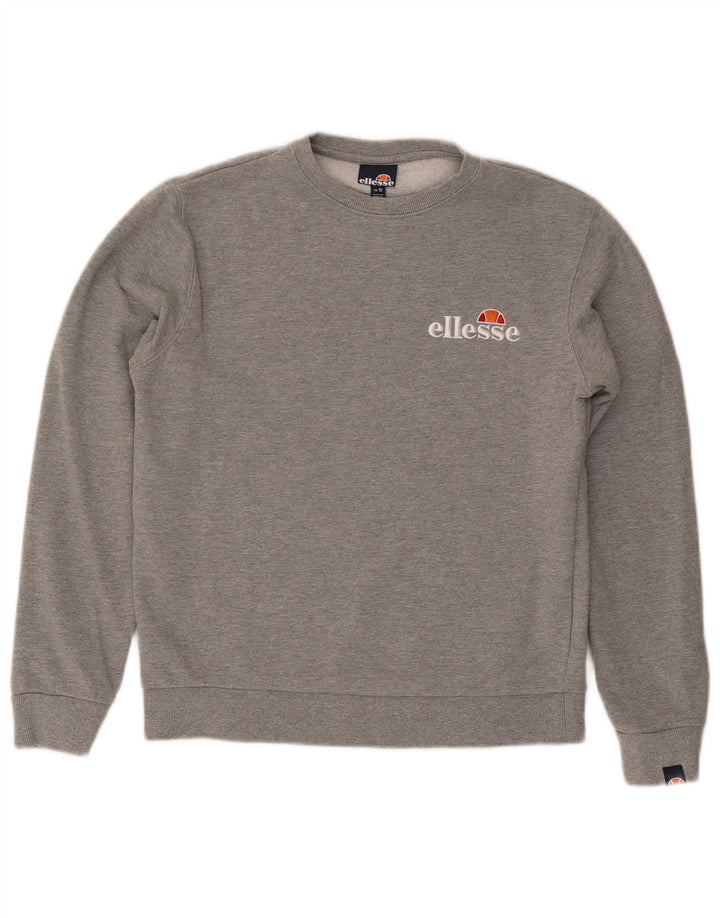 Ellesse Ženska majica s motivima prekomjerne majice UK 10 Small Grey Flected