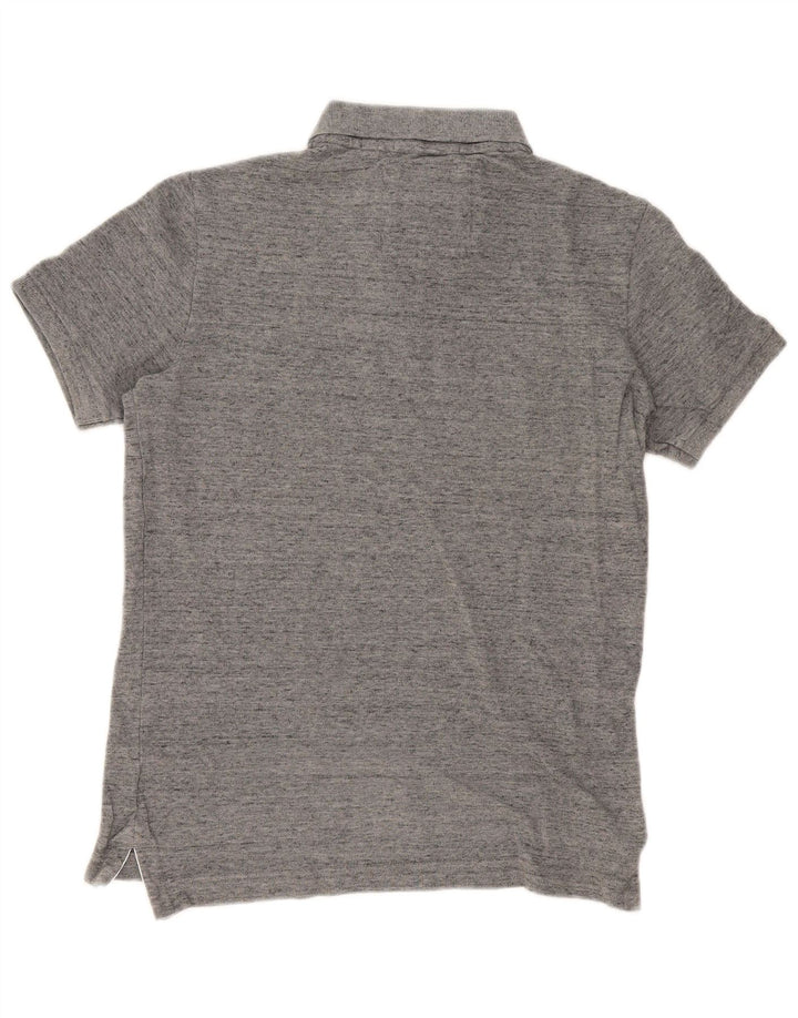 Superdry muška polo majica srednje siva s pjegama