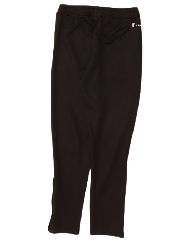 ADIDAS Hlače za trenirku Aeroready za dječake 9-10 godina, crni poliester