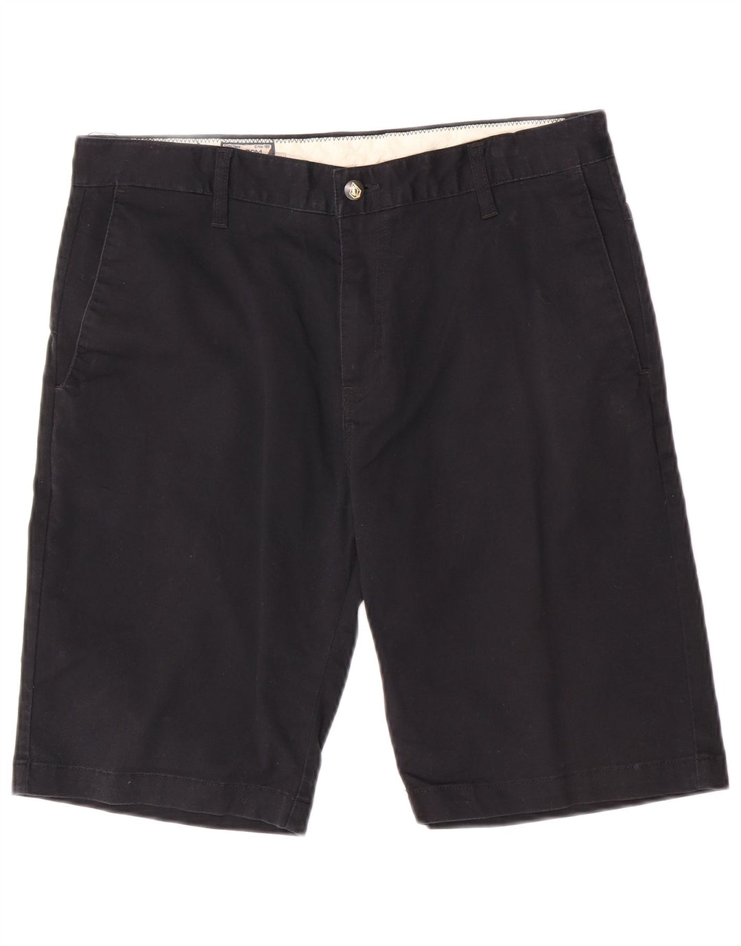 Volcom muške chino kratke hlače W33 Srednje crni pamuk