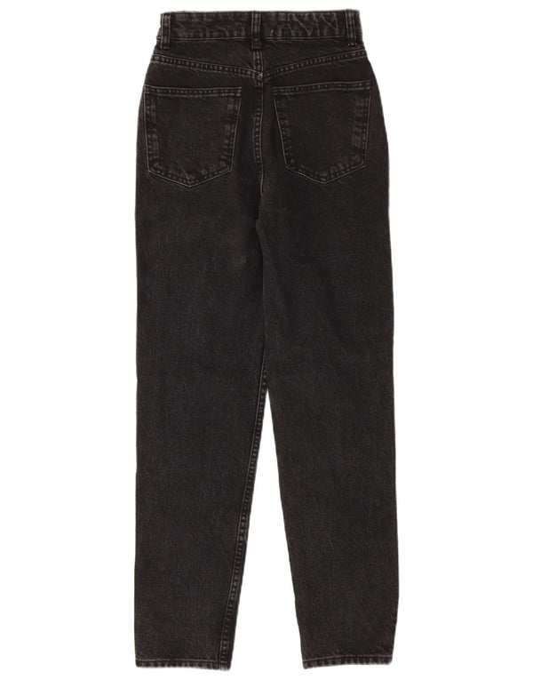 Zara ženske sužene traperice visokog rasta EU 32 2XS W22 L28 crne