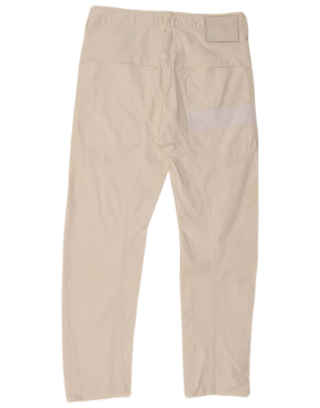 G-STAR muške ravne traperice W32 L32 bijeli pamuk