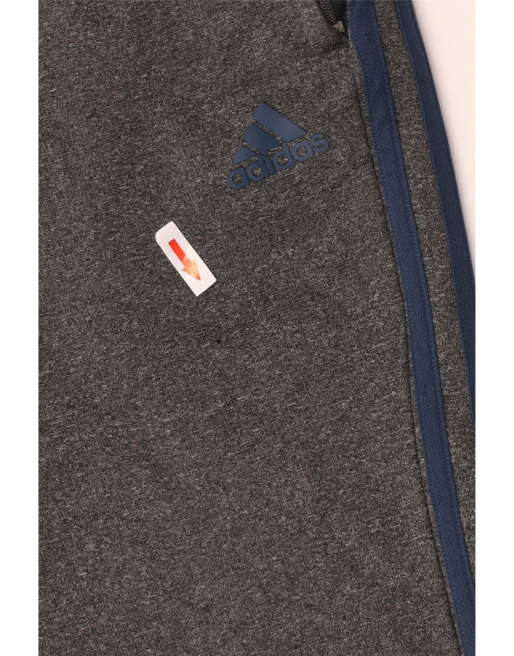 Adidas muške Climawarm trenirke hlače Joggers srednje sivi poliester