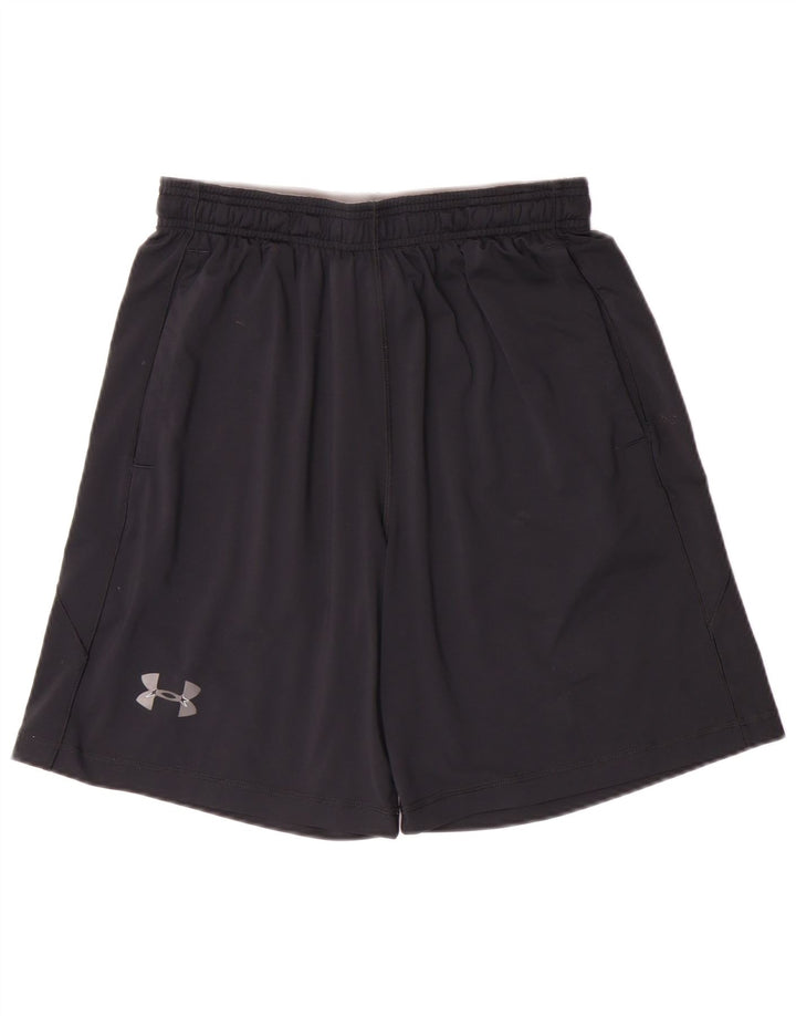 UNDER ARMOUR Male sportske kratke sportske hlače od crnog poliestera