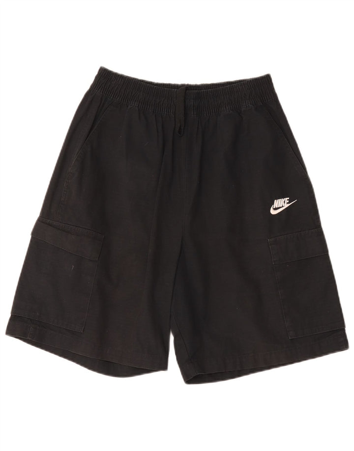 Nike muške kargo kratke hlače male W27 crni pamuk